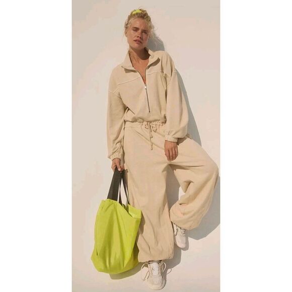 Free People Pants - Free People Movement Brightside One Piece Jumpsuit  "Magnolia"